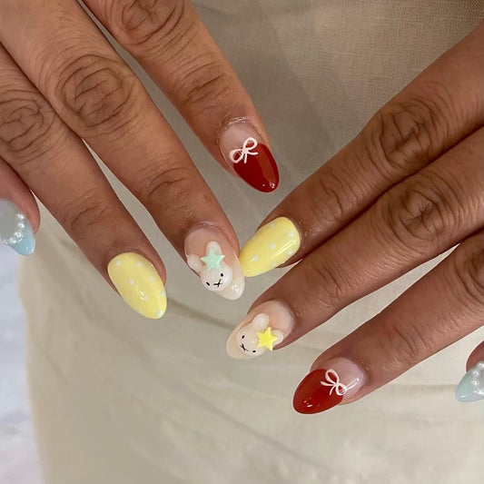 Cute Rabit Press-On Nails | Japanese Nail Art