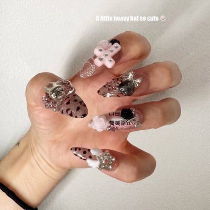 🖤 “歌舞伎町✨Kabukicho” 🖤Press-On Nails | Japanese Nail Art