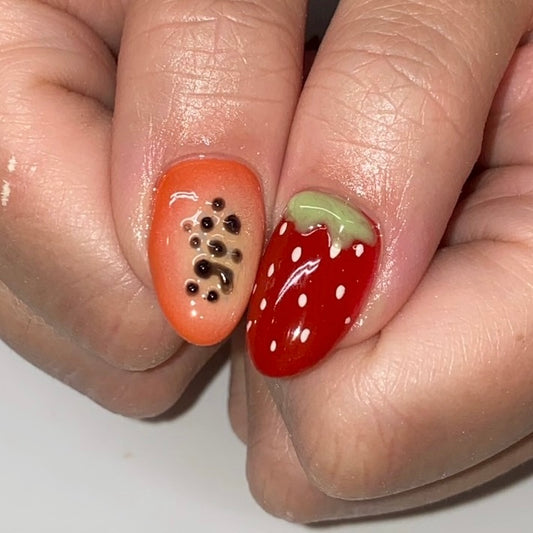 Fruites 🍇  Press-On Nails | Japanese Nail Art