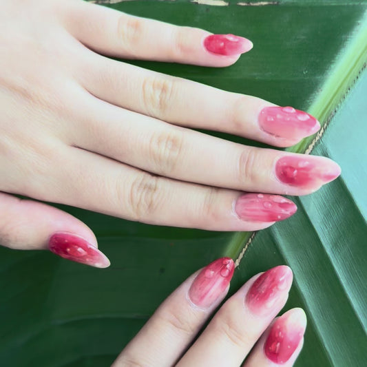 Apple Skin Press-On Nails | Japanese Nail Art